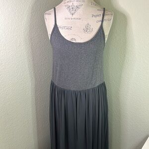 Xhilaration Mesh Skirt Maxi Dress